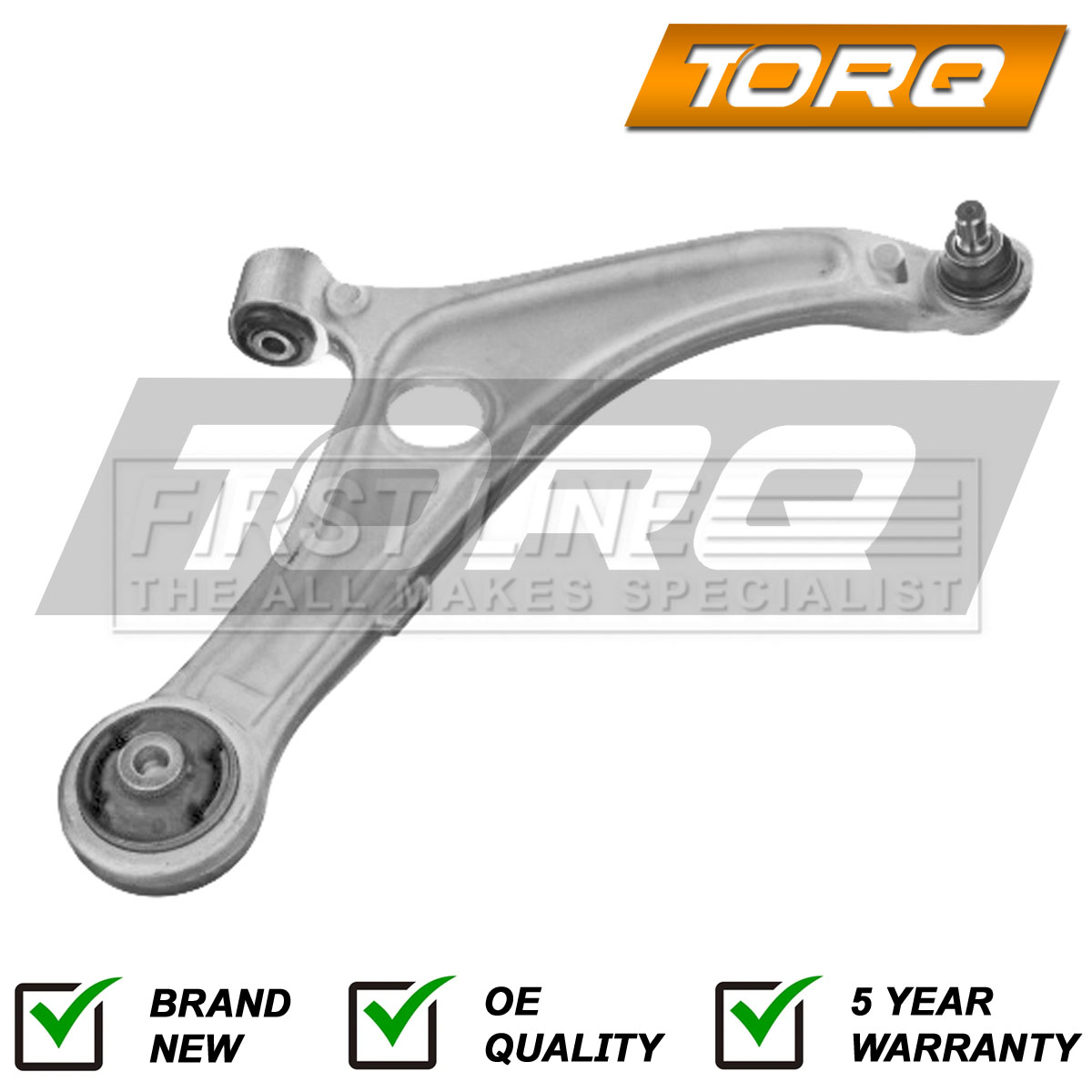 Track Control Arm Front Right Lower Torq Fits I40 2015 1 6 CRDi 1 7 2